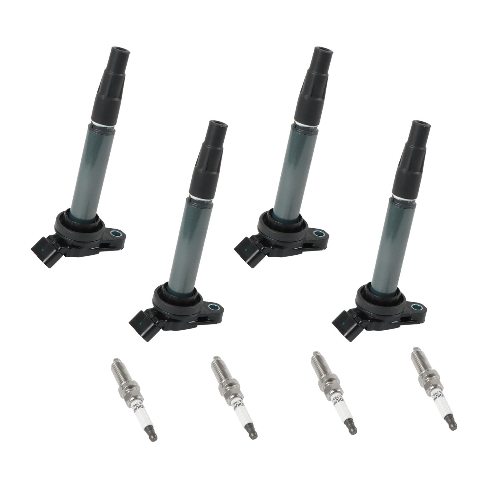 4X Ignition Coil  Spark Plug for Toyota for Corolla Prius for Lexus 1.8L 09-17 UF596