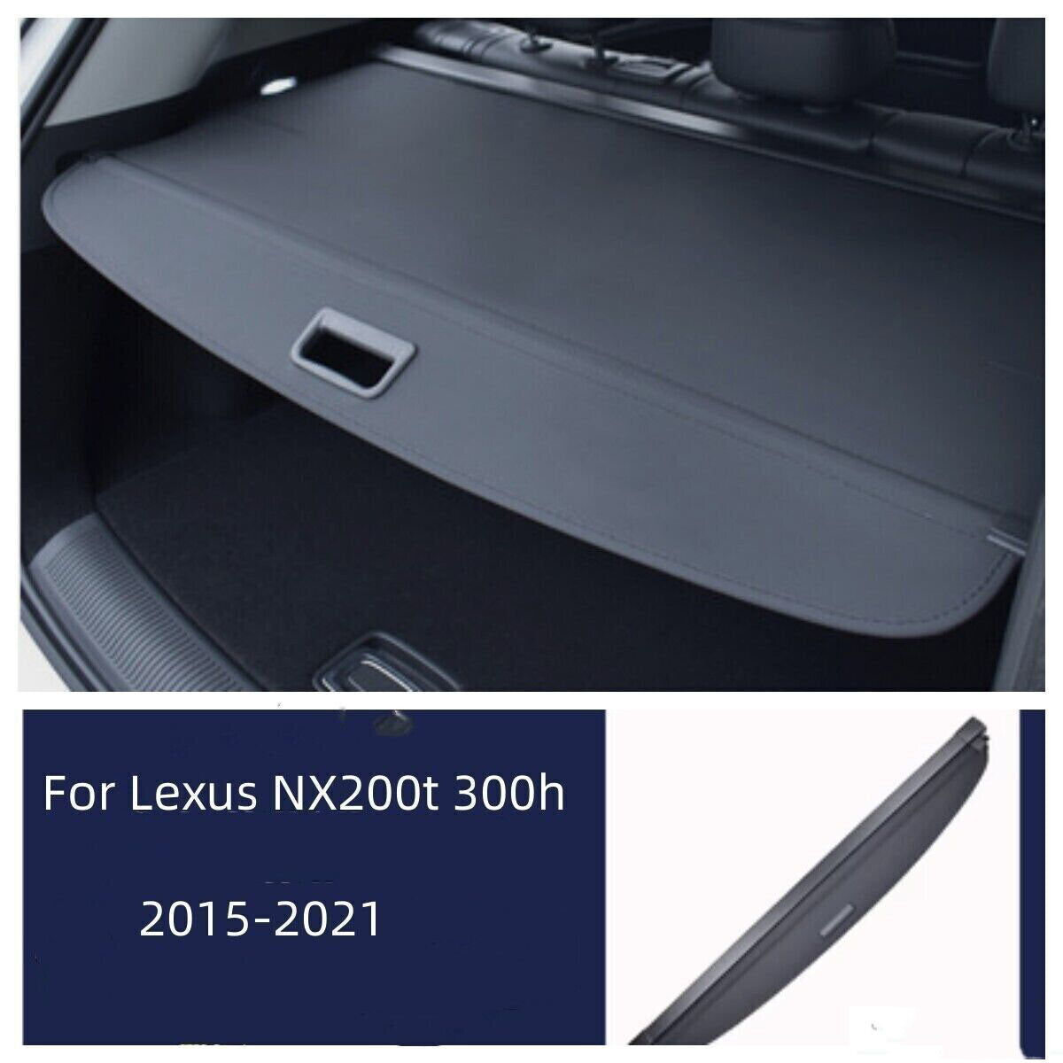 for Lexus NX200t 300h 15-2021 Retractable Cargo Cover Rear Trunk Security Shade