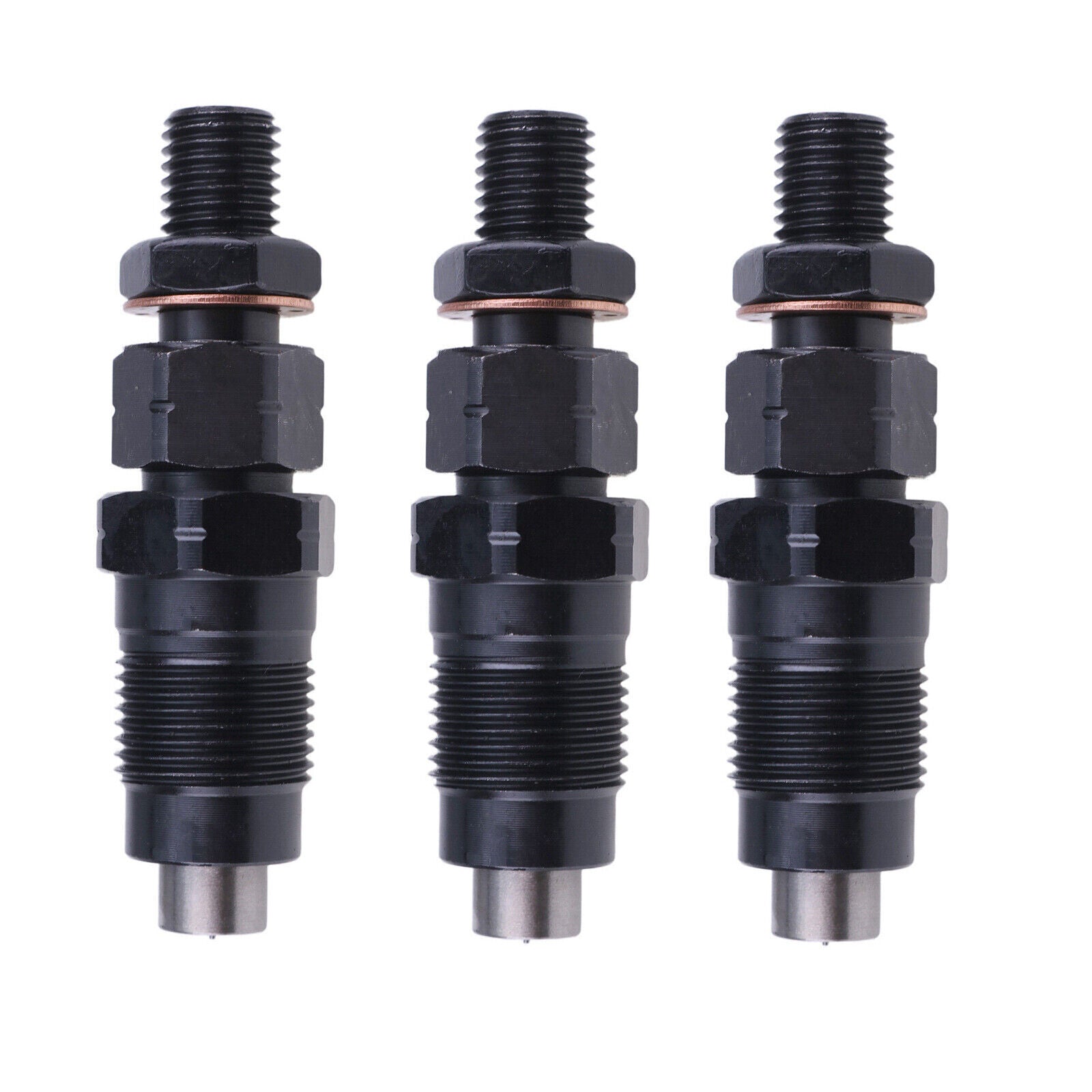 3X Fuel Injector 119C10-53000 719125-53100 For Yanmar 3TNM72 3TNV74F 3TNV80F