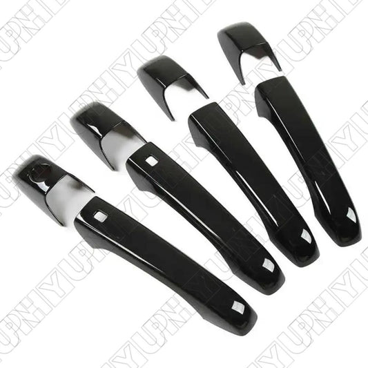 Glossy Black Door Handle Cover for Jeep for Grand Cherokee for Dodge Durango 2011-20