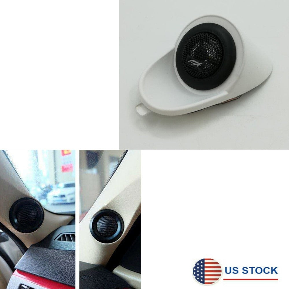 2.5 Inch 2 PCS Two-way Inverted Bracket Audio A Column Tweeter Plastic Mold Base