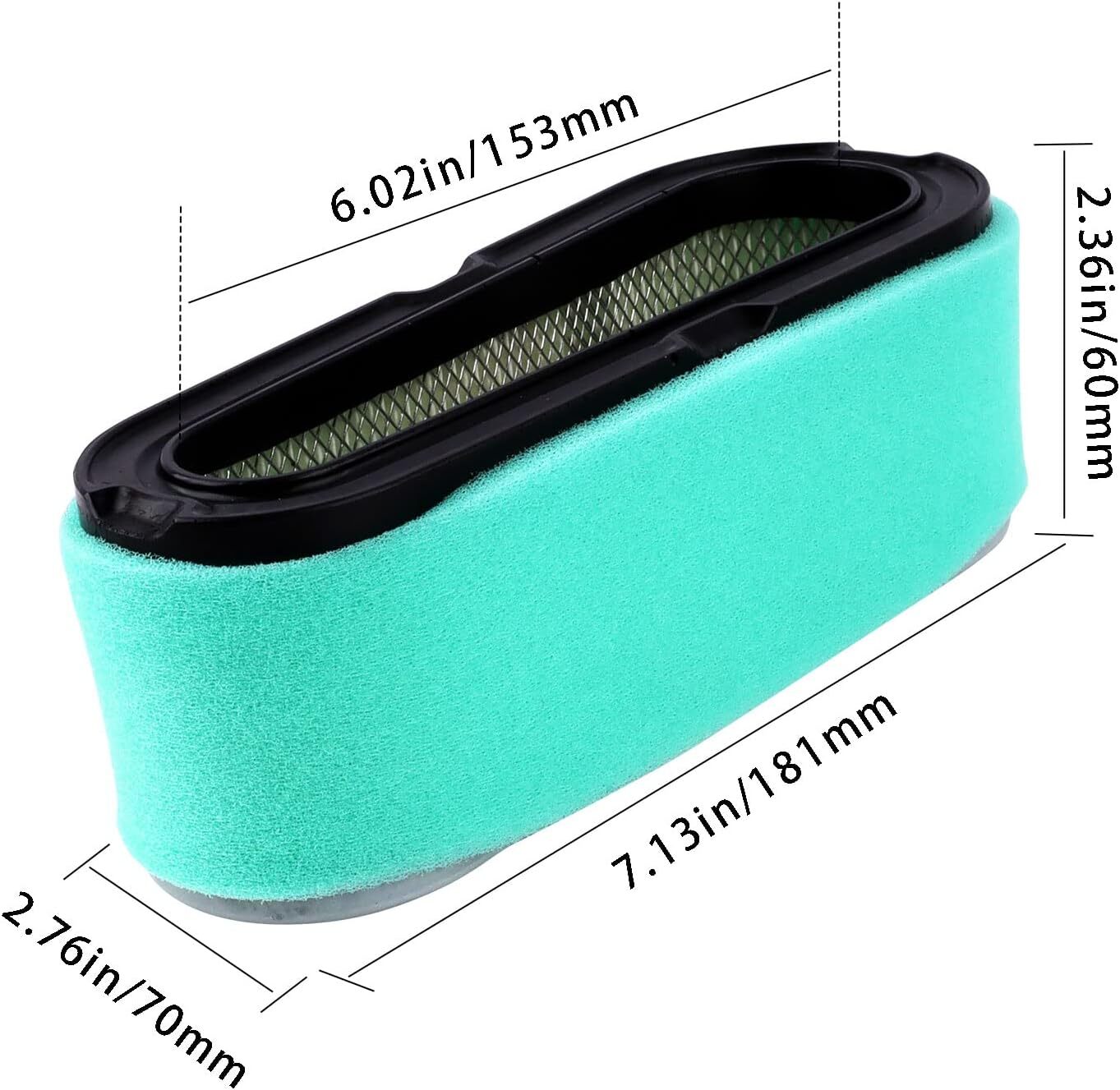 Air Filter for Briggs and Stratton 4166 5075H 5075K 28A702 28B707 8.5HP 11.5 HP