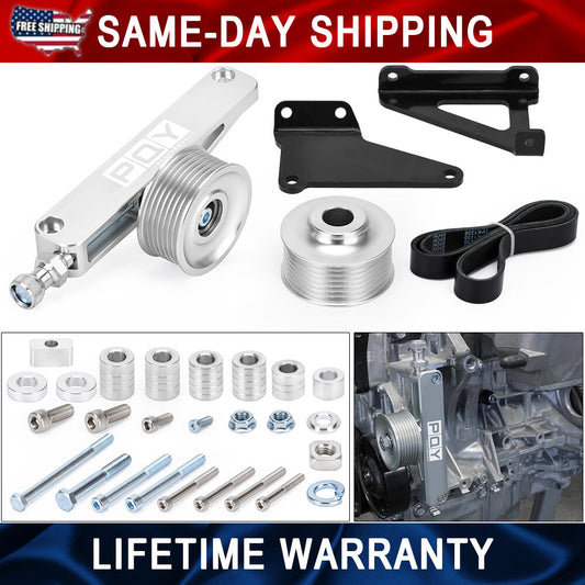 K Series AC PS Eliminator Pulley Kit for Honda K20 K24 K Swap for Acura RSX Type S