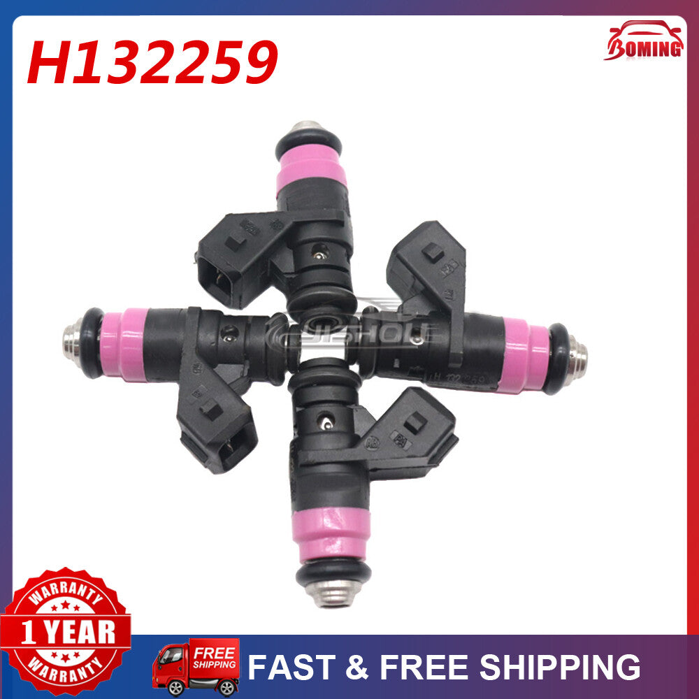 Set of 4pcs Fuel Injector H132259 8200132259 for Renault Clio Megane Grand Modus
