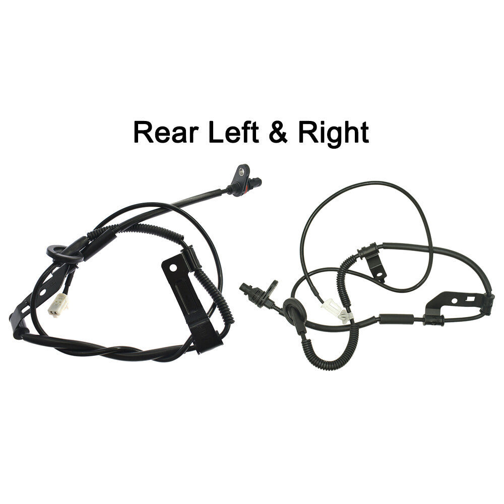 2x ABS Wheel Speed Sensor Rear LH RH for Kia Rondo 2007-2010 L4 2.4L V6 2.7L