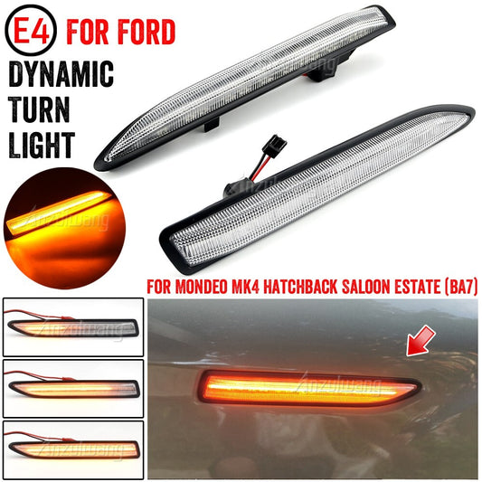 Side Marker Turn Light for Ford Mondeo Mk4 Saloon Estate Hatchback (BA7) 03.2007
