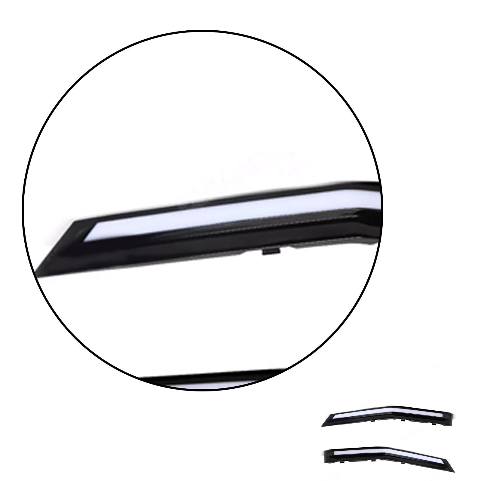 for Toyota for Camry 2025 LED Grille Fog Lamp Daytime Running Light DRL w/ Turn