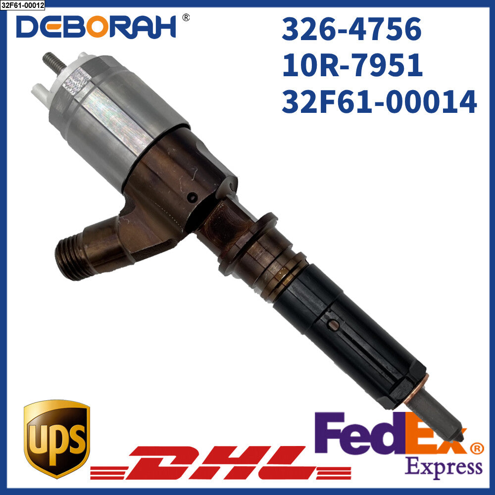 Common Rail Fuel Injector 326-4756 32F61-00014 for C6 C6.4 Engine 312D 313D 320D