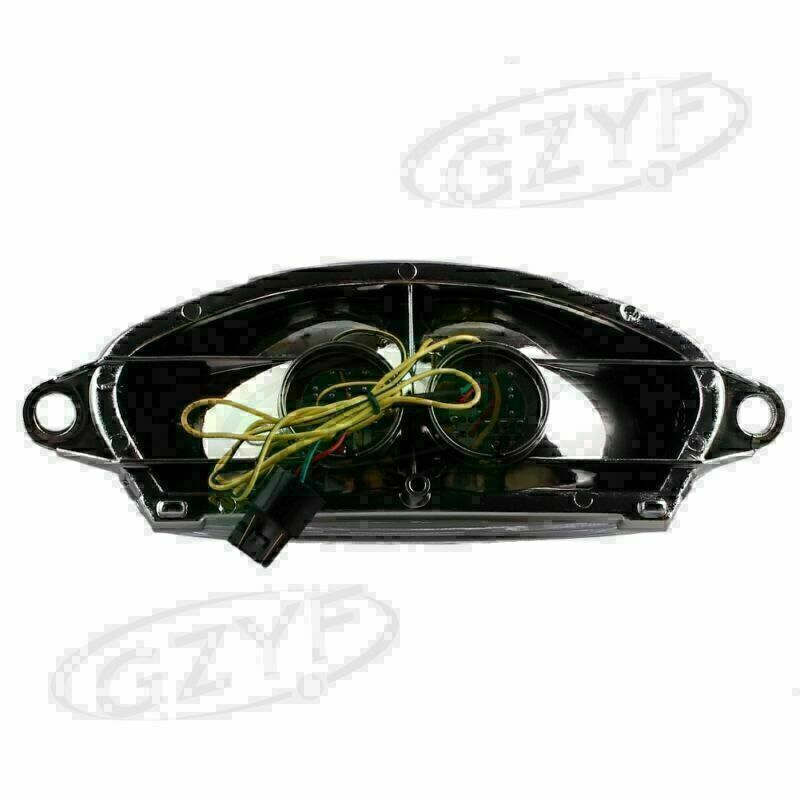 Clear Rear Tail Light Brake Lamp Turn Signal Light for HONDA VTR1000 1997-2005