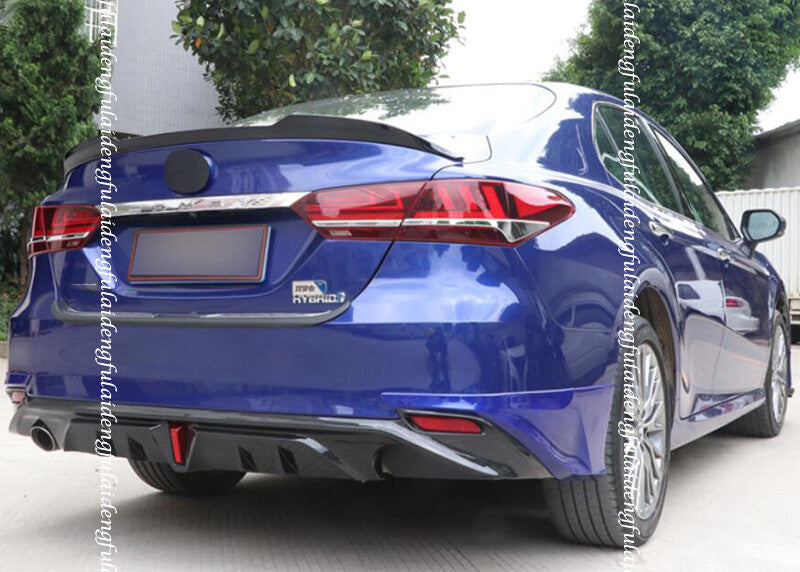 for Toyota for Camry 2018-23 Carbon fiber Duckbill Rear Trunk Spoiler Tail Wing Lip