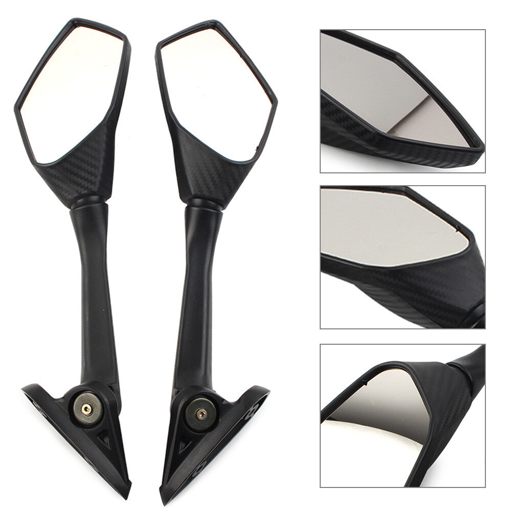 Fit for Yamaha YZF R3 R25 2015 2016 2017 Foldable Side Rearview Mirrors Motorcycle