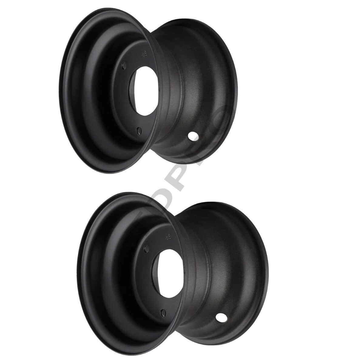 2 x 6 inch wheels for 145/70-6 tires, lawnmower, for mini bike, go-kart cooler, all-terrain vehicle