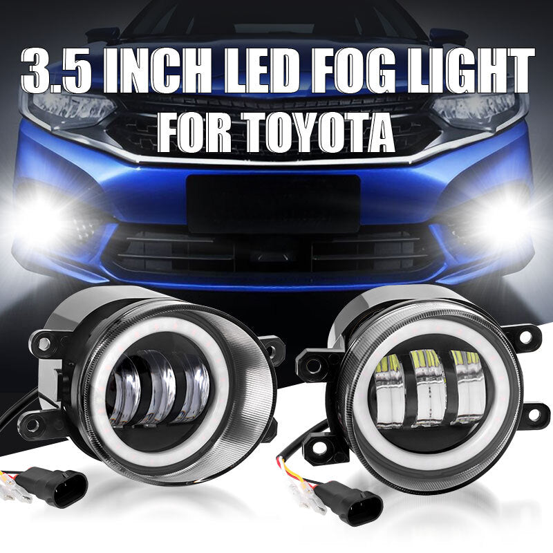 4Runner 2010-2014 Fog Lights Bumper Drving Lamp 2pcs for Toyota RAV4 2006-2012