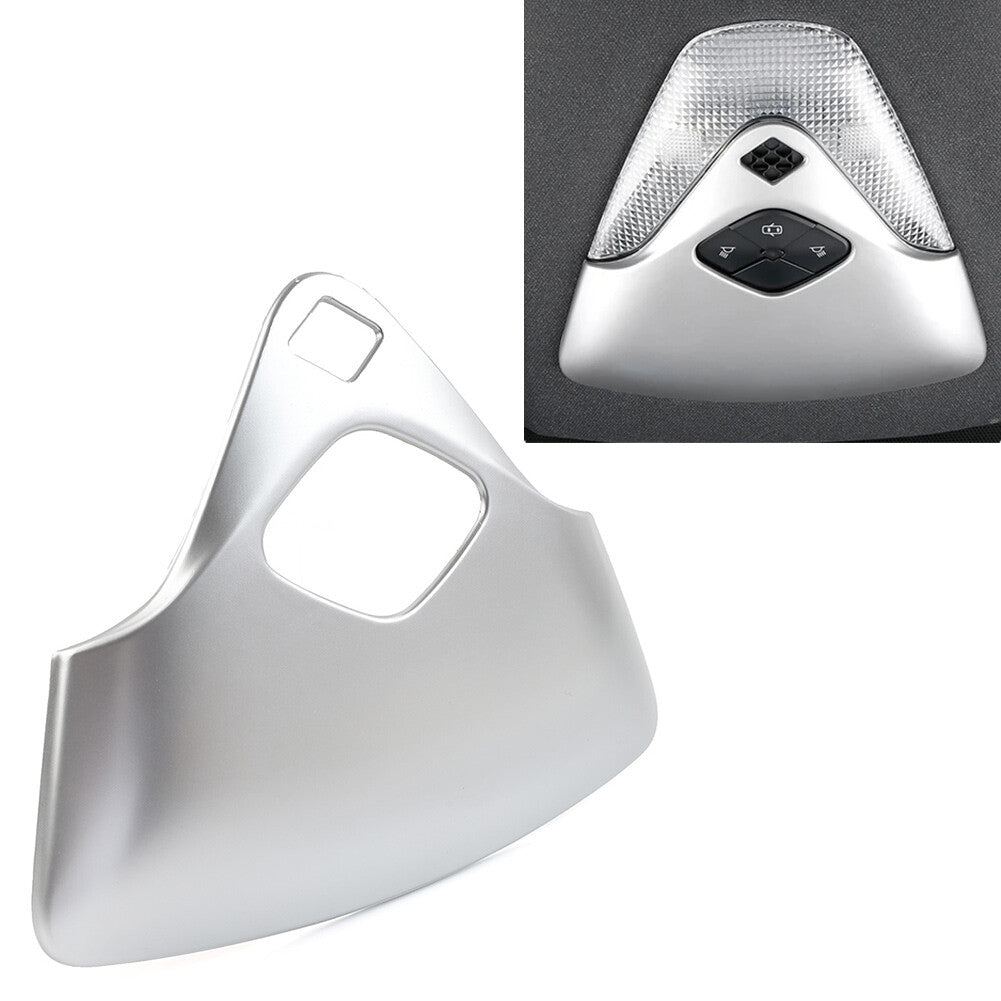 Front Roof Reading Light Lamp Cover Trim Silver for Toyota CHR C-HR 2016-2023