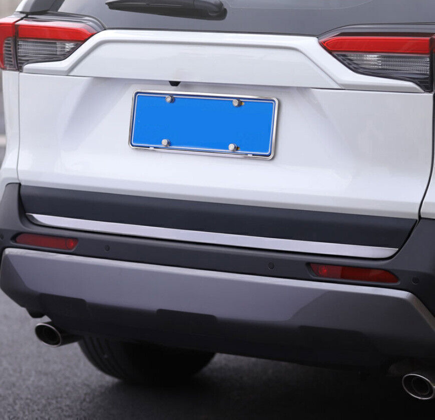 For 2019-2024 for Toyota RAV4 Stainless Chrome Rear Trunk Lid Tailgate Strip Trim 1P