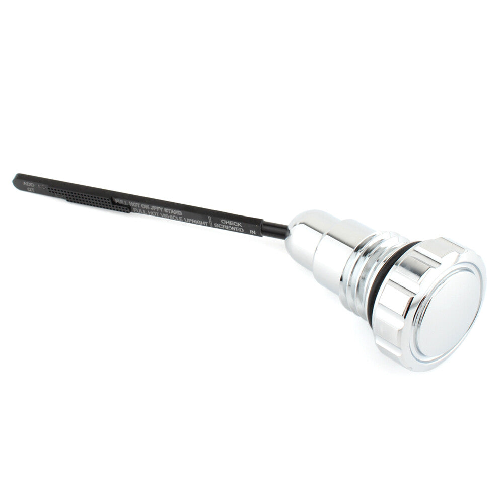 Oil Dipstick Aluminum alloy Fit for Harley Touring FLHR FLHX FLH/T FLTR Chrome