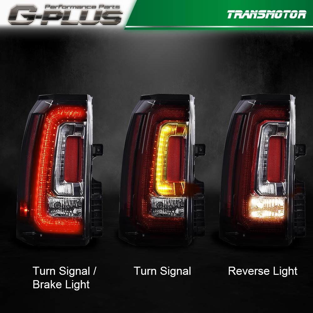 LED taillights and brake lights on the left drive side, suitable for GimCis for Yukon / for Yukon XL 2015-2020.