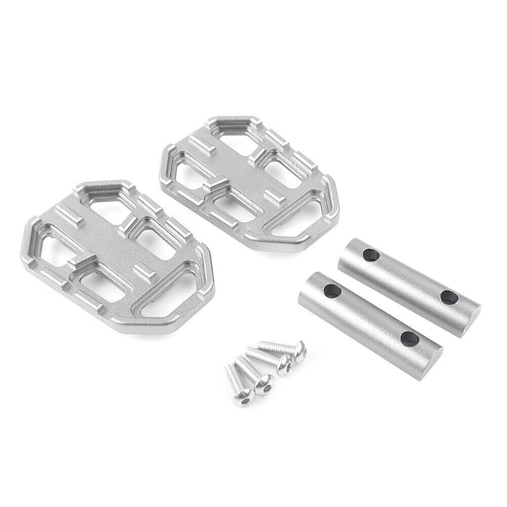 for BMW G310GS 2017 2018 2019 Foot Pegs Rear Footpegs Footrest Pedal Silver