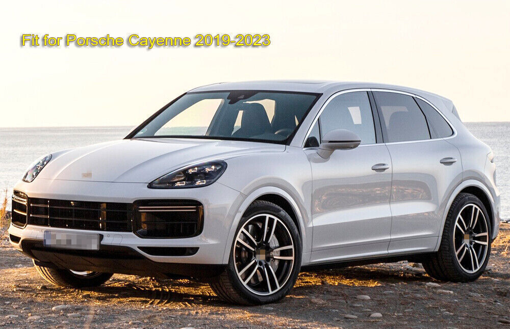 for Porsche for Cayenne 2019-2023 Window Wind Visors Sun Rain Guard Vent Deflectors
