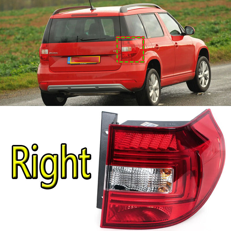 for Skoda Yeti 2014-2017 Right Tail Light Bumper Light Brake Lamp Turn Signals