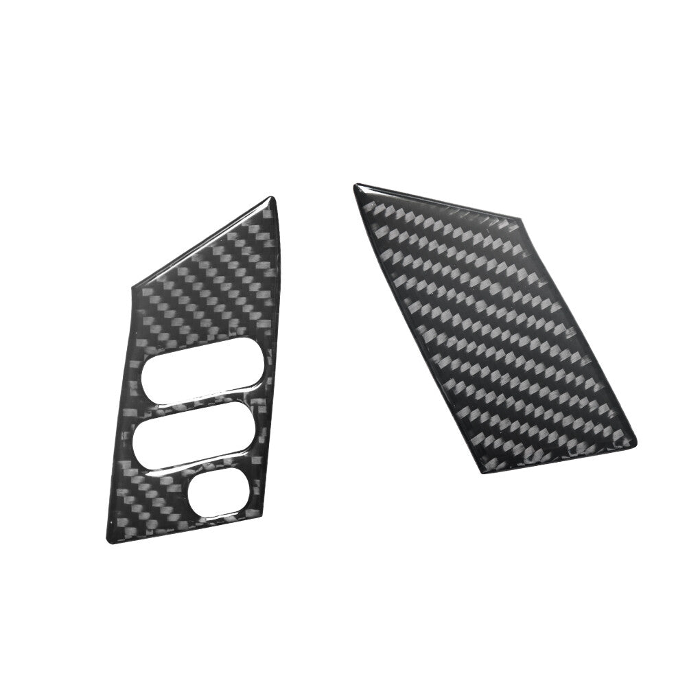 Carbon Fiber Steering Wheel Button Cover Trim for LEXUS RX330 RX350 04-09 Type B