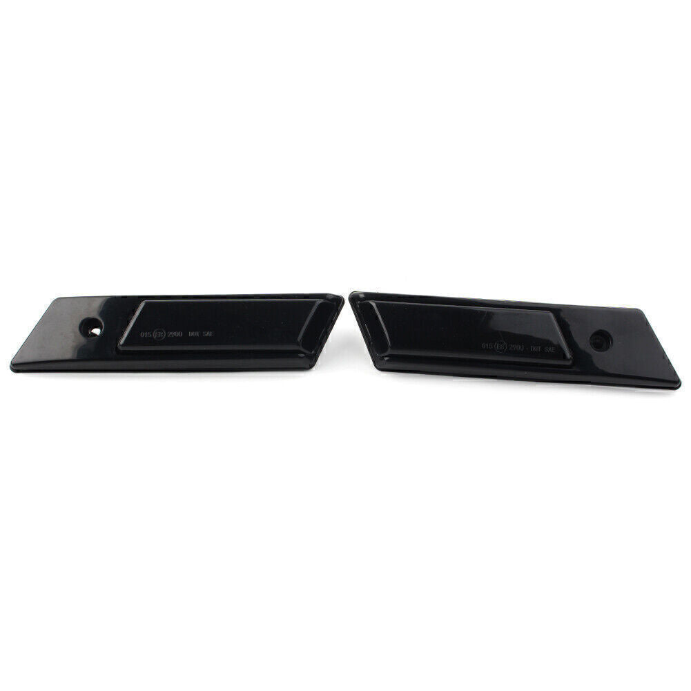 for BMW 3 5 7 Series E36 E34 E32 Black Dynamic LED Side Marker Turn Signal Light