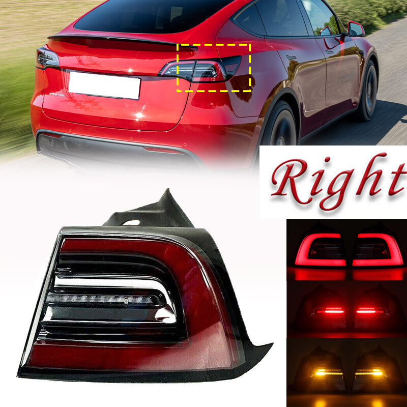 1 piece for Tesla Model 3 Y 2017 - 2023 LED taillight, outer rear right side light