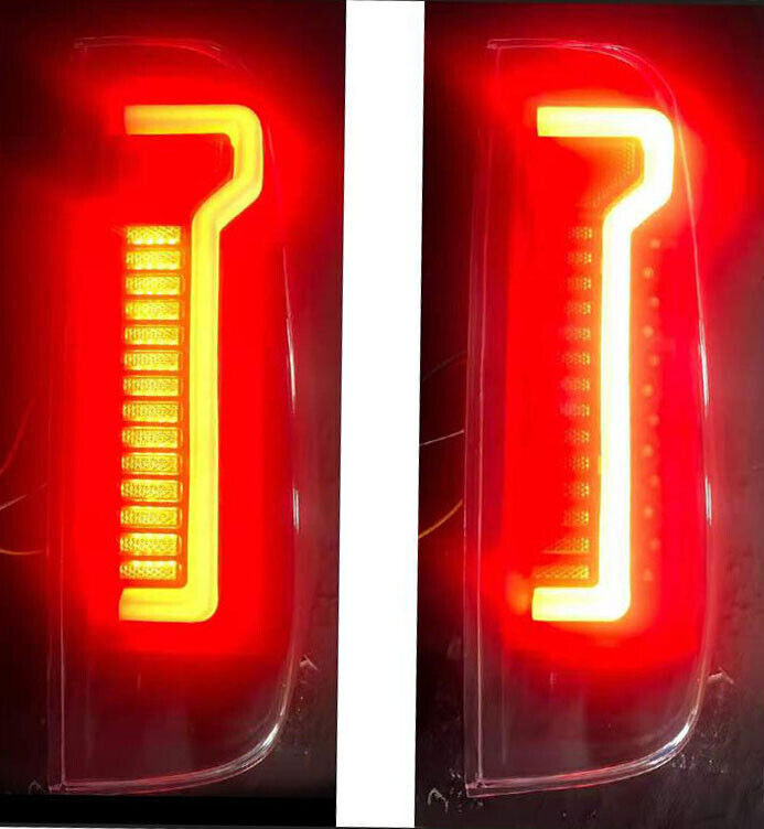 for Nissan Frontier 2005-2021 RED LED Rear Brake Tail Lights Lamps 1Pair 2Pcs