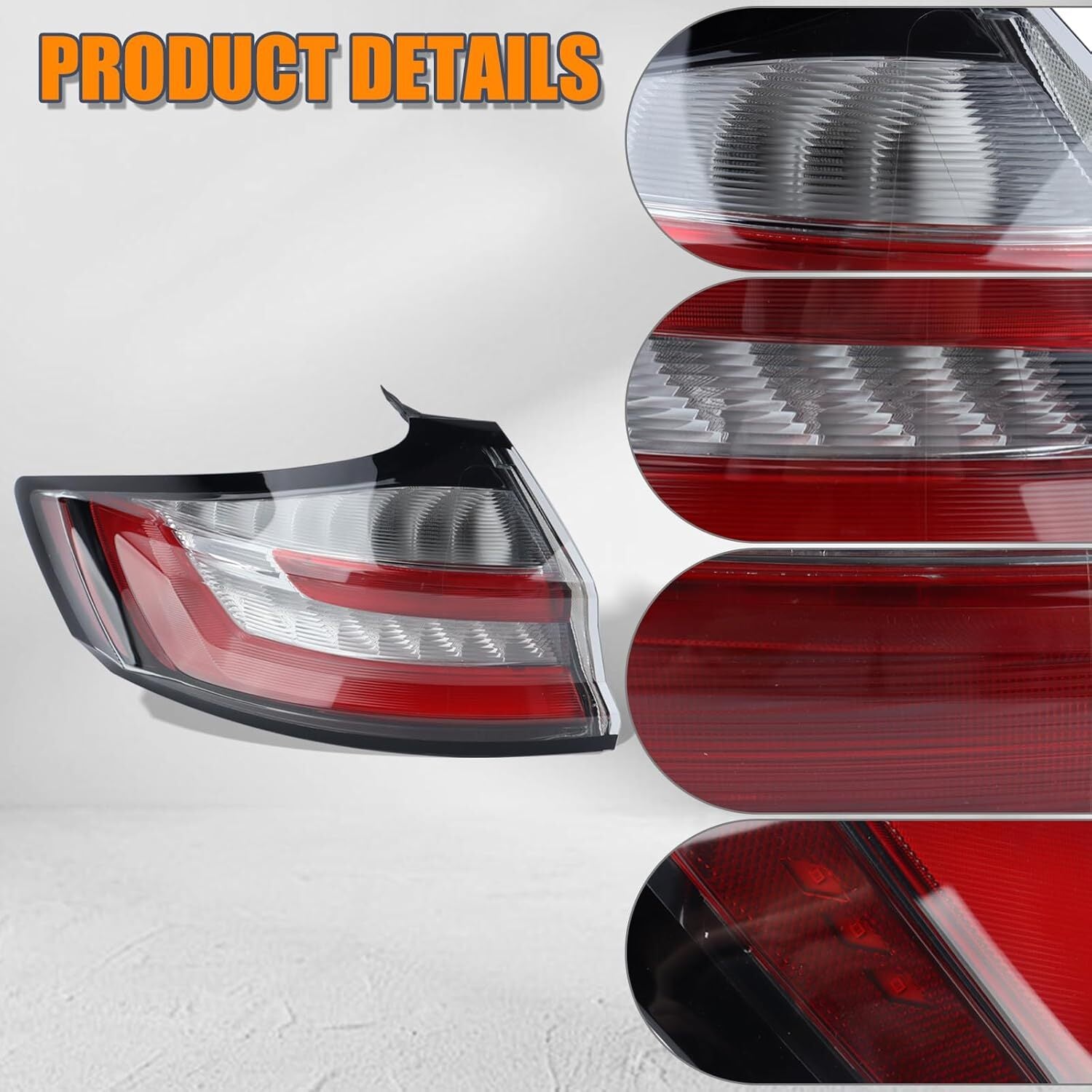 For 2019-2023 for Ford Edge ST/ST-Line/Titanium Outer LED Tail Light Left Side