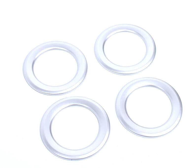 Roof Air Outlet Vent Ring Cover Trim 4 for Kia Carnival 2022-2023 Matte Silver
