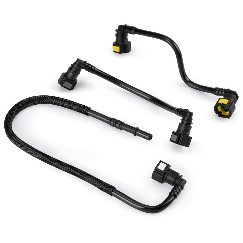 3-Piece Fuel Hose Line and Fuel Filter Kit for Mercedes-Benz ML320 ML430 ML55 AMG V6 V8 W163