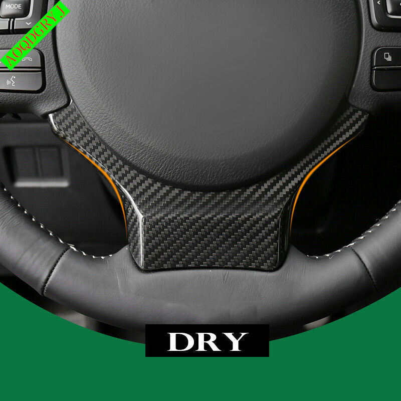 Real Carbon Fiber Steering Wheel Moulding Trim for LEXUS NX200t 300h 2015-2021