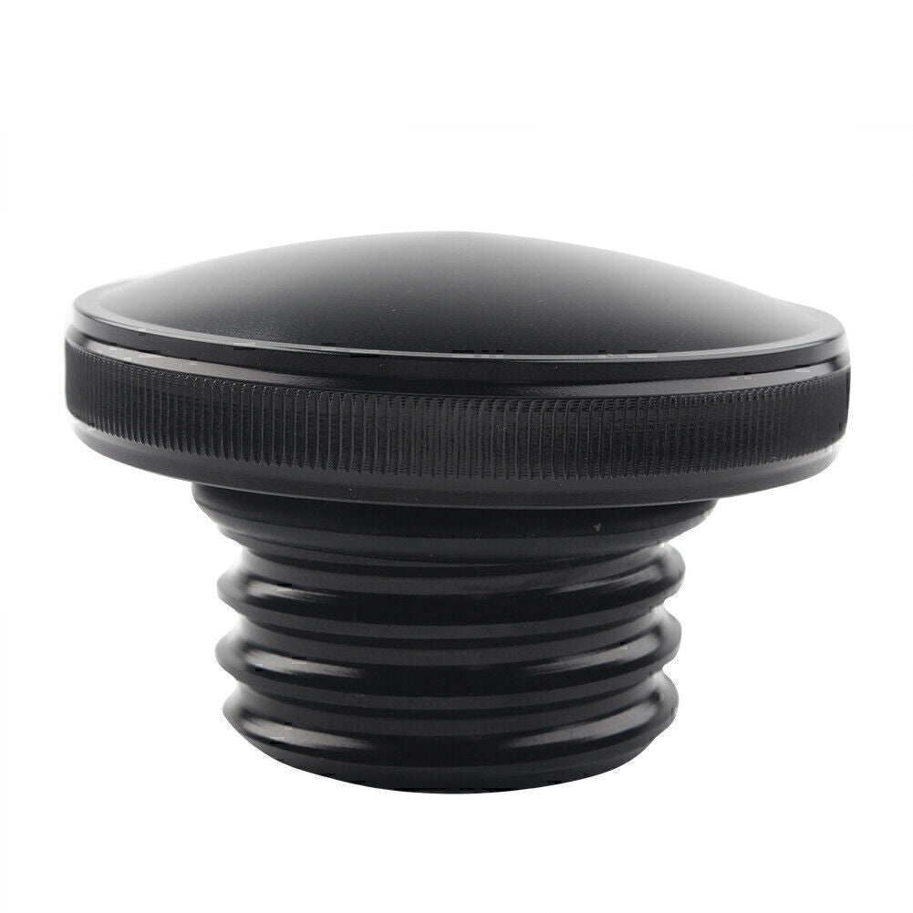 for Harley Sportster Motor Gas Tank Oil Cap Right-hand Thread Smooth Black