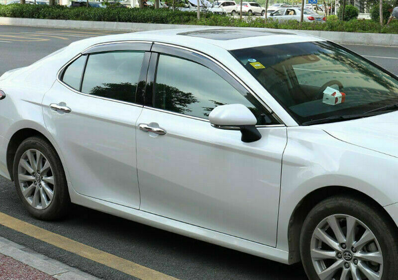 for Toyota for Camry 2018-2023 Acrylic Window Visor Sun Rain Wind Guard Vent Shades