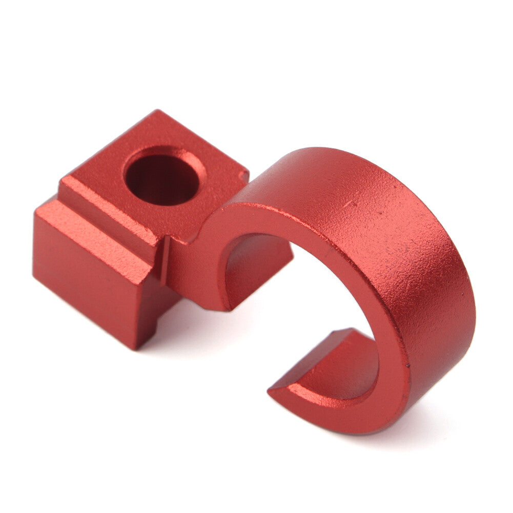Billet Front Brake Hose Line Clamp Guide Fit for Suzuki DRZ400SM 2005-2022 red