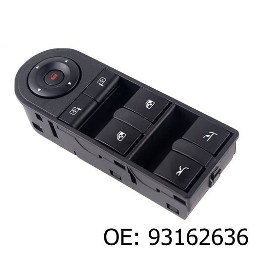 93162636 Electric Power Window Lifter Master Control Switch Fit for Opel 04-16