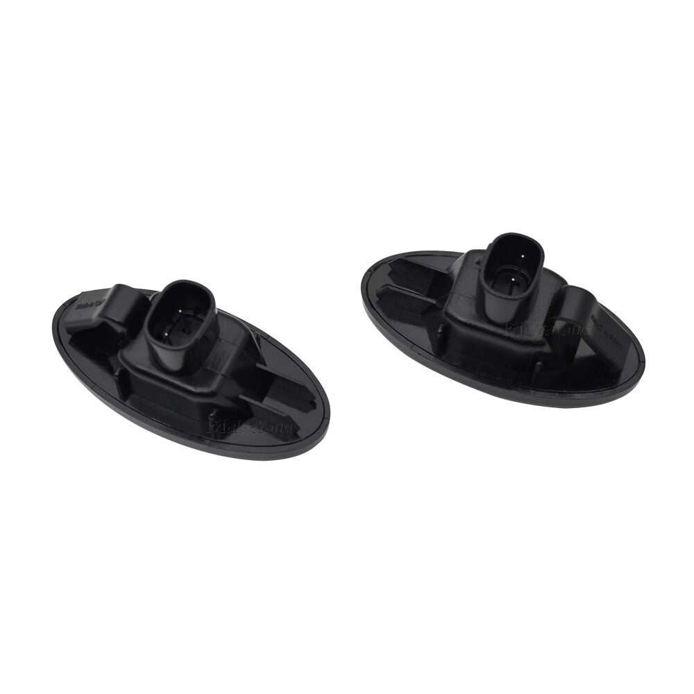 2Pcs LED Dynamic Side Marker Light Black for Mazda 3 2004 2005 2006 2007-2011