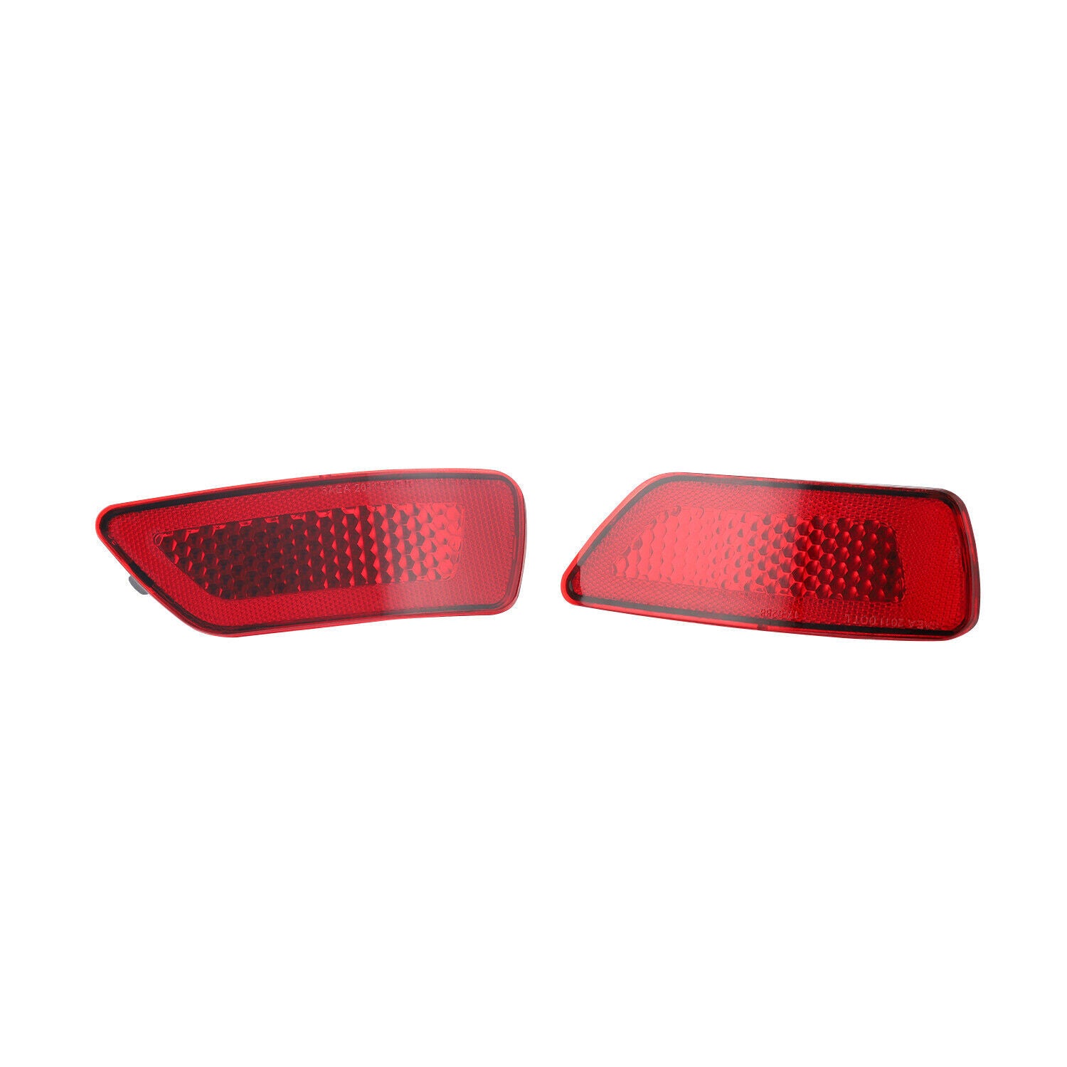 1Pair Rear Left+Right Bumper Reflector Light for Jeep Grand Cherokee Compass
