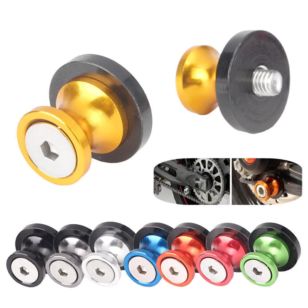 for Honda for Suzuki for Ducati All models Motorcycle 8mm Swingarm Sliders Spools