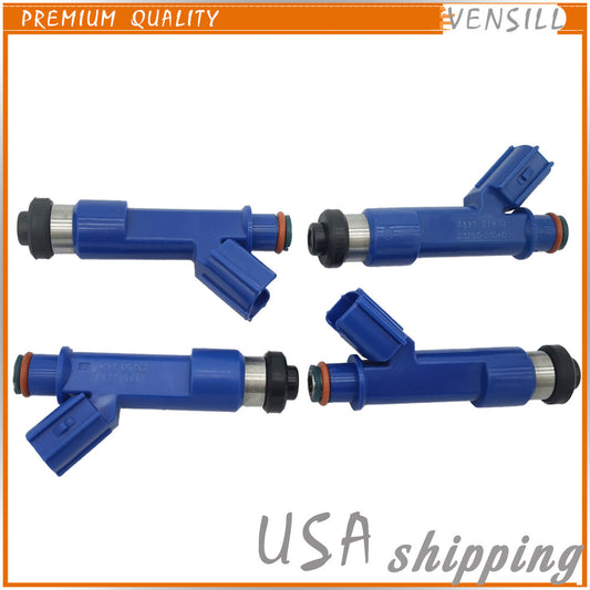 23250-21040 4X Fuel injectors Nozzle for Toyota for Corolla 00-15 Yaris 1.5L 06-17