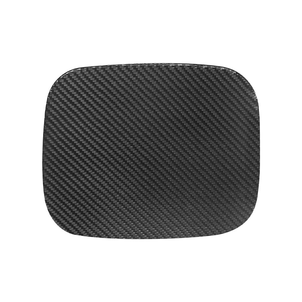 Carbon Fiber Interior Fuel Tank Gas Cap Cover Trim for Toyota Hilux 2015-2021