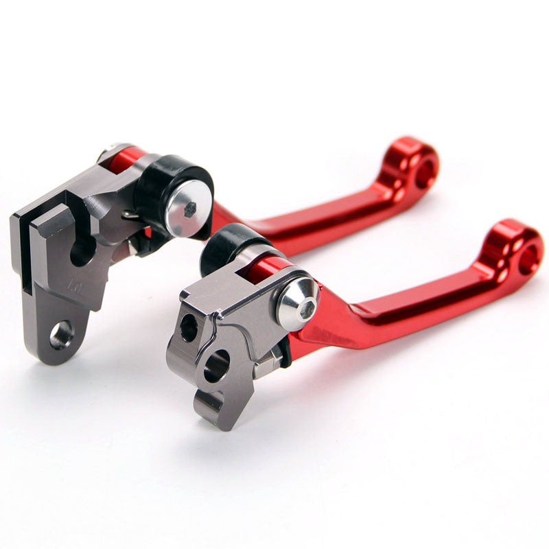 Off road motocross Brake Clutch Levers for Honde CR80R CR85R CRF150R Red