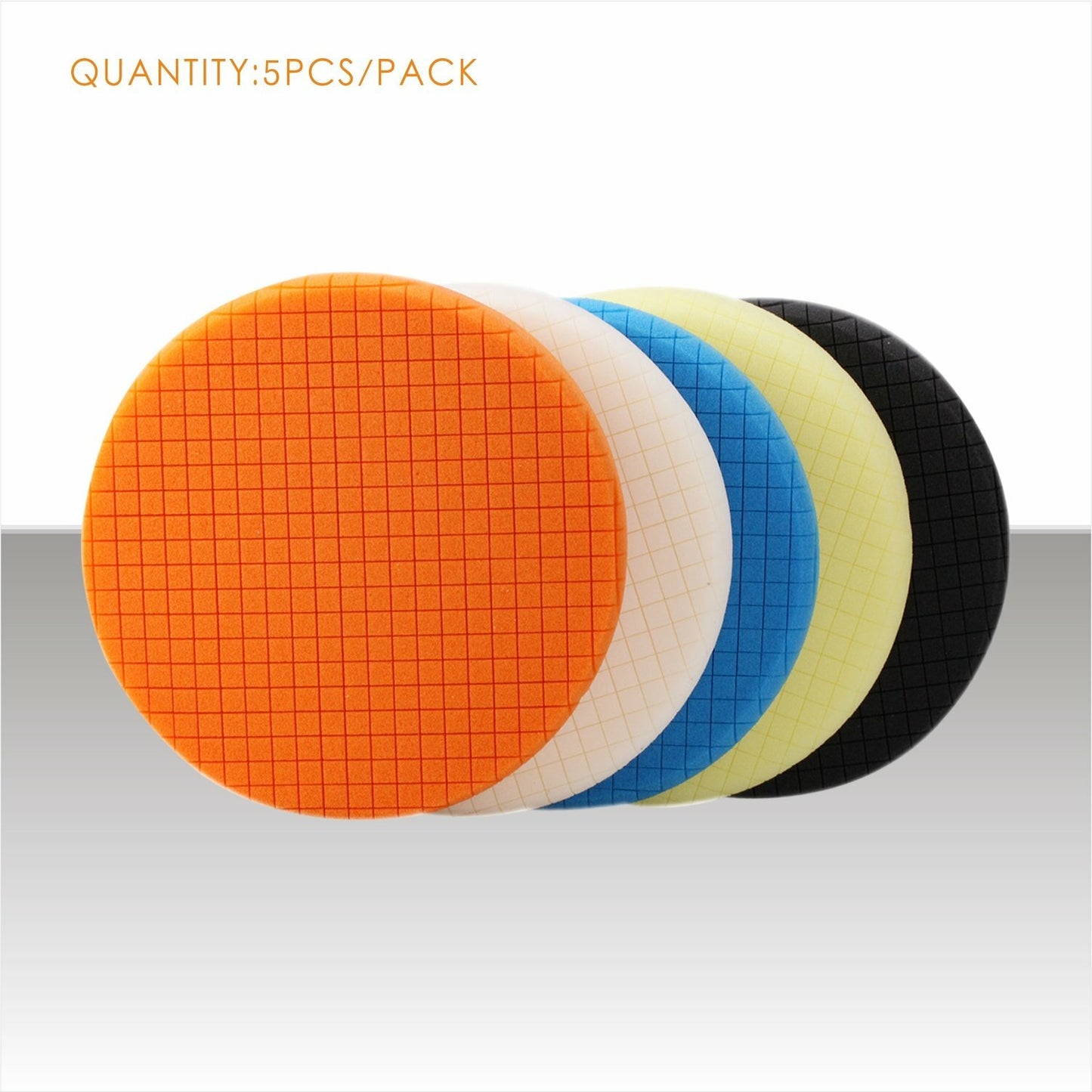 7-inch composite polishing sponge pad for car cushioning, polishing, and waxing