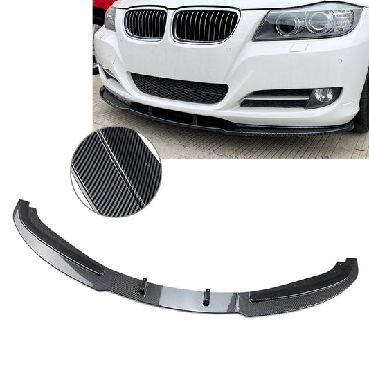 Front Bumper Spoiler Lip for BMW 3 Series E90 4-Door Sedan 2009-2012