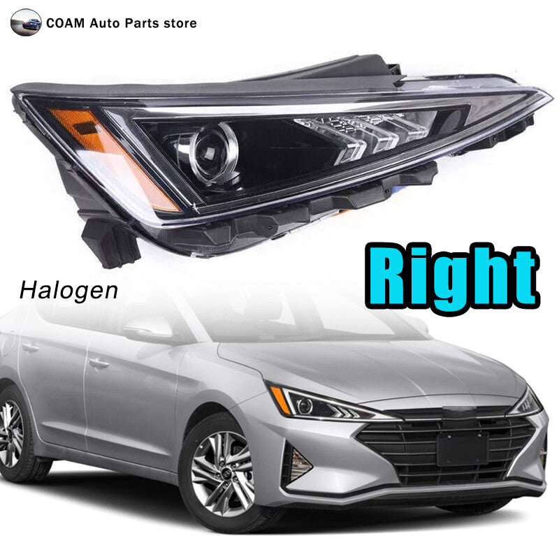 Headlight assembly with LED DRL for Hyundai for Elantra 2019/2020 (Right side)