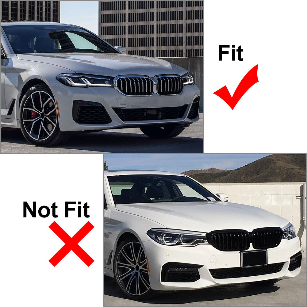 Front Bumper Lip Wrap Corner Protector Spoiler Cover for BMW 5 Series G30 G31