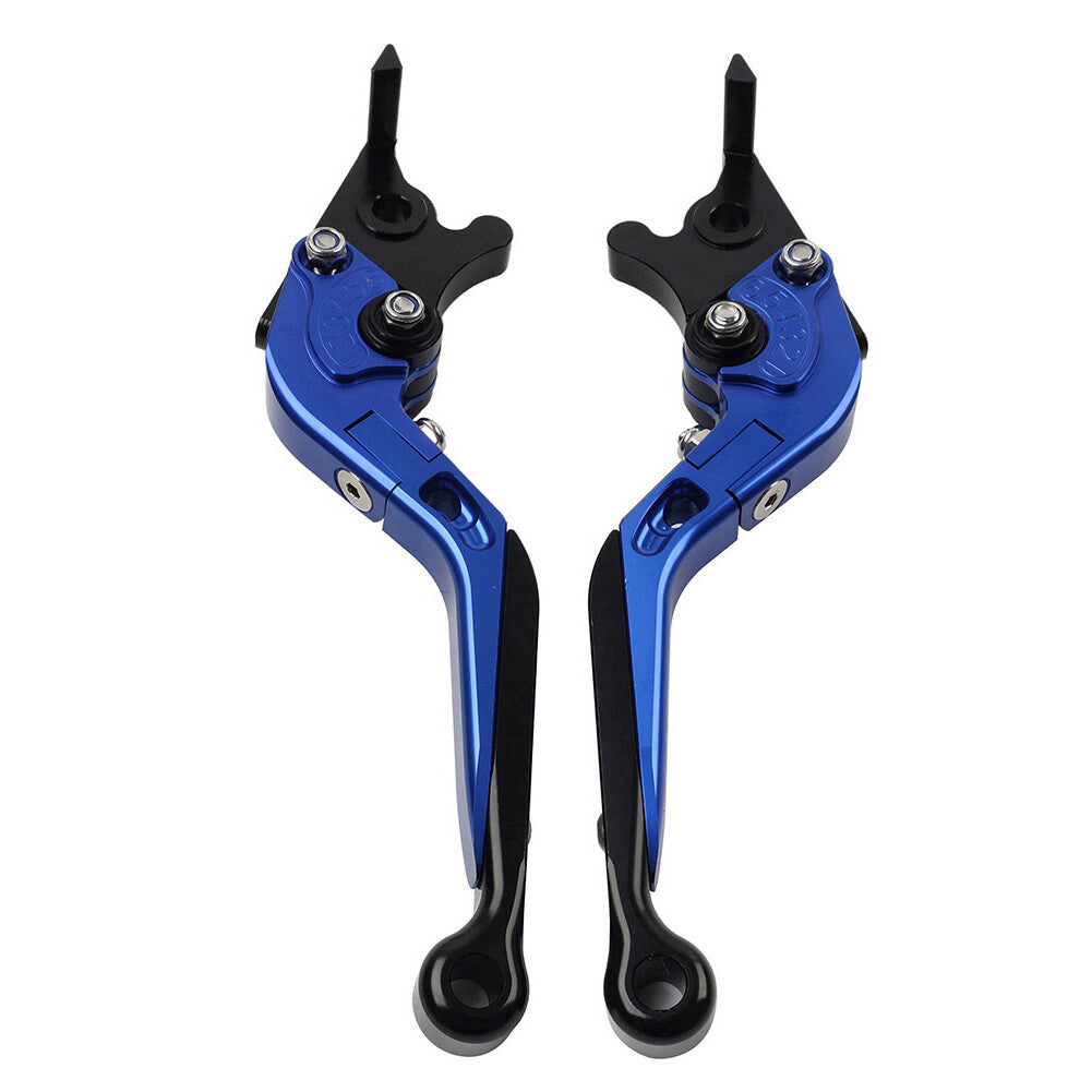 CNC Folding Extendable Brake Clutch Levers for BMW G310R/G310GS 2017-2021 Blue
