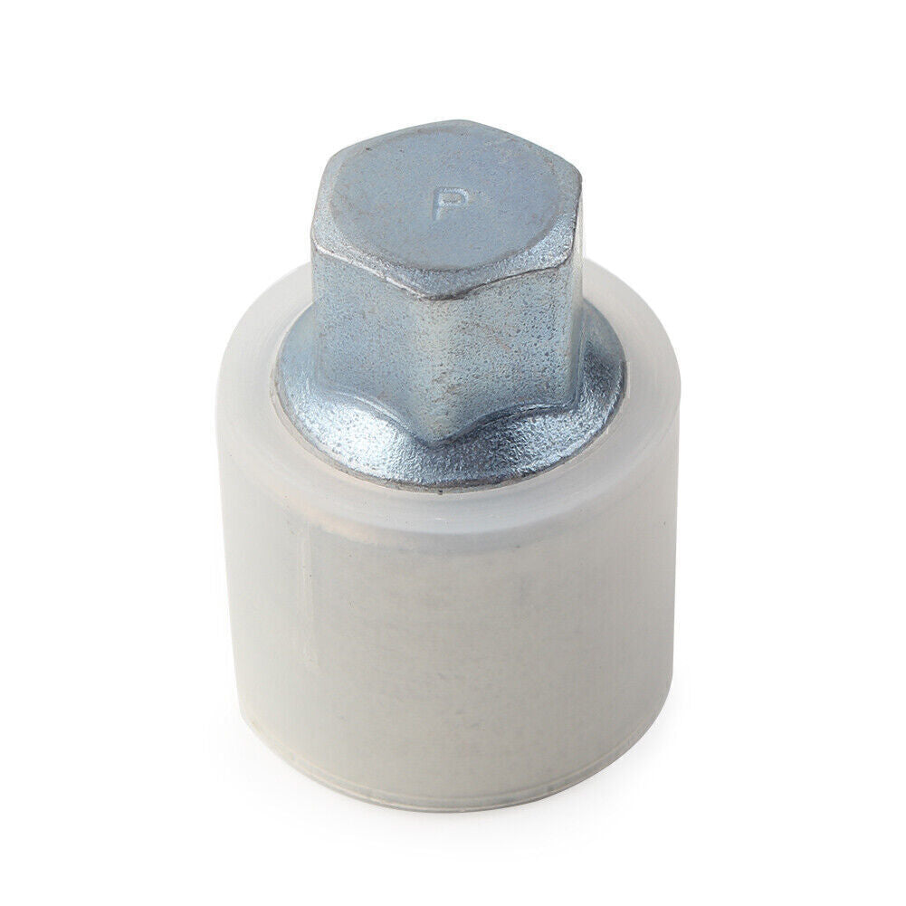 1x Locking Wheel Nut Key Bolt Letter P for Audi Chrome-molybdenum Steel Car