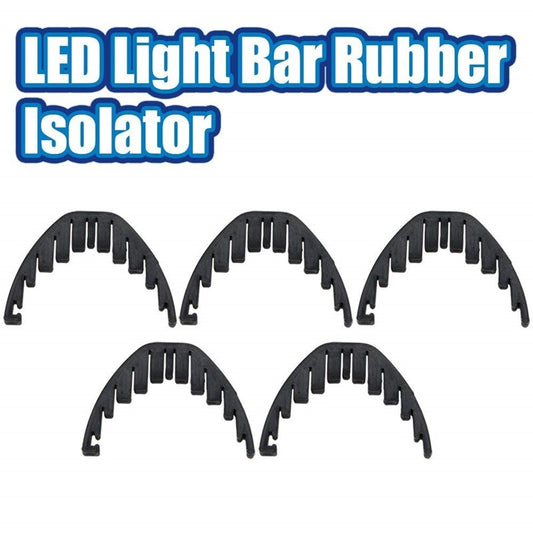 5x Reduce Wind Noise Rubber Isolator Resonance Silencers For 50 52¡± LED Light Bar