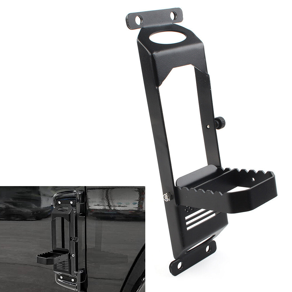for Jeep for Wrangler JK JL Car Door Hinged Step Pedals Foot Pegs